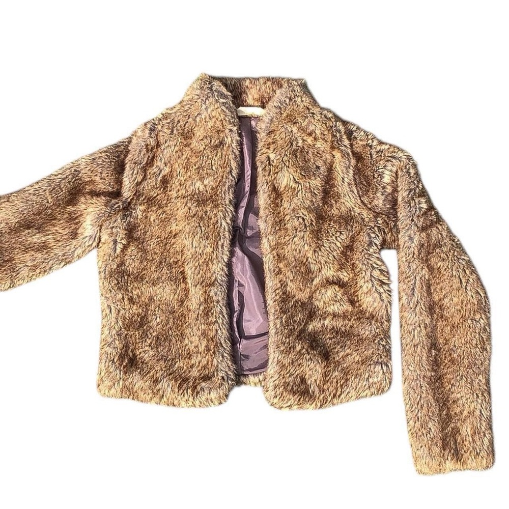 Hollister Faux Fur Cardigan